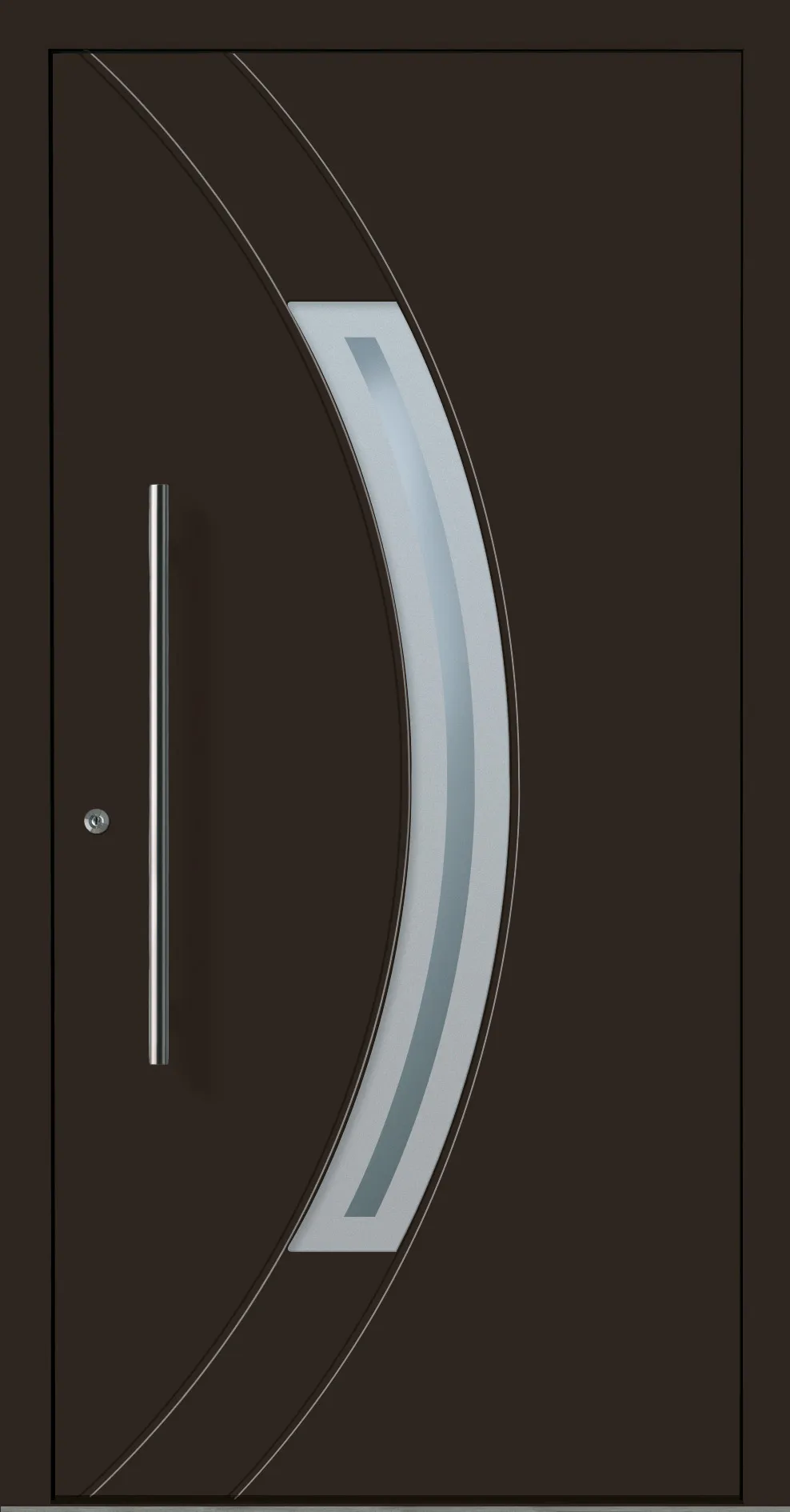 Aluminium-Haustür OptiDoor Design 32110D