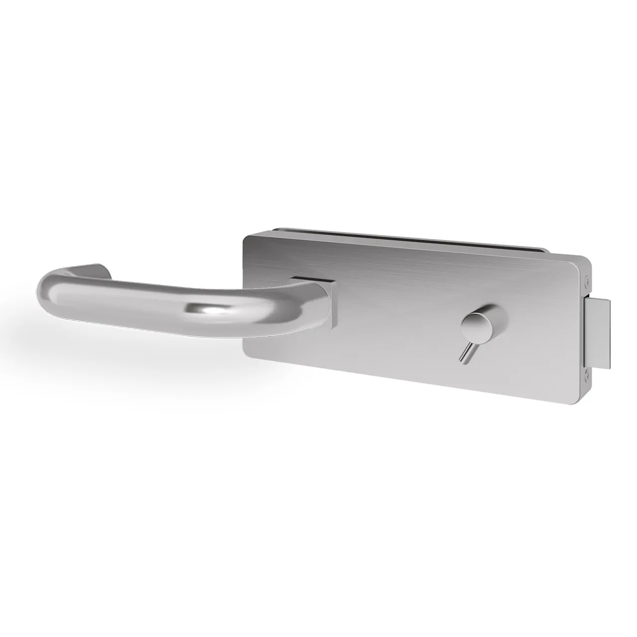 Glastürgriff Eleganto 1GS Edelstahl inkl. Set Bänder