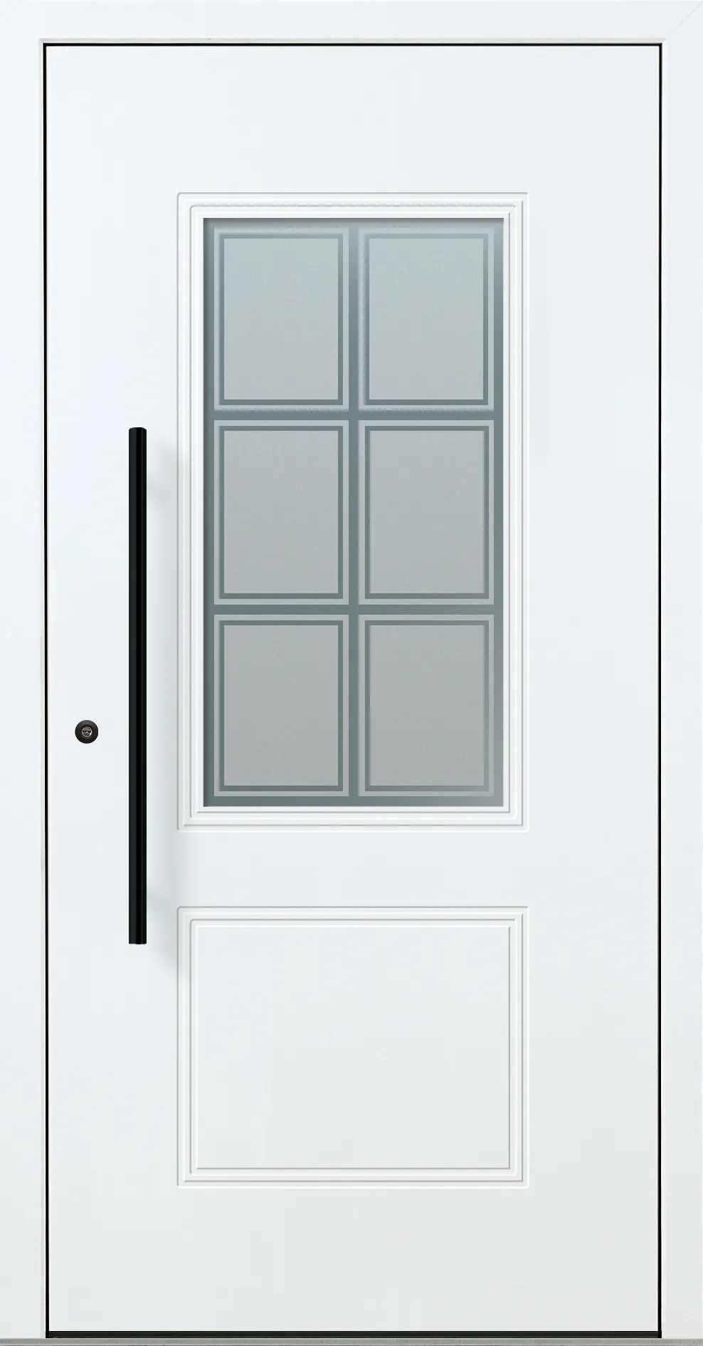 Aluminium-Haustür OptiDoor Blackline 32405D