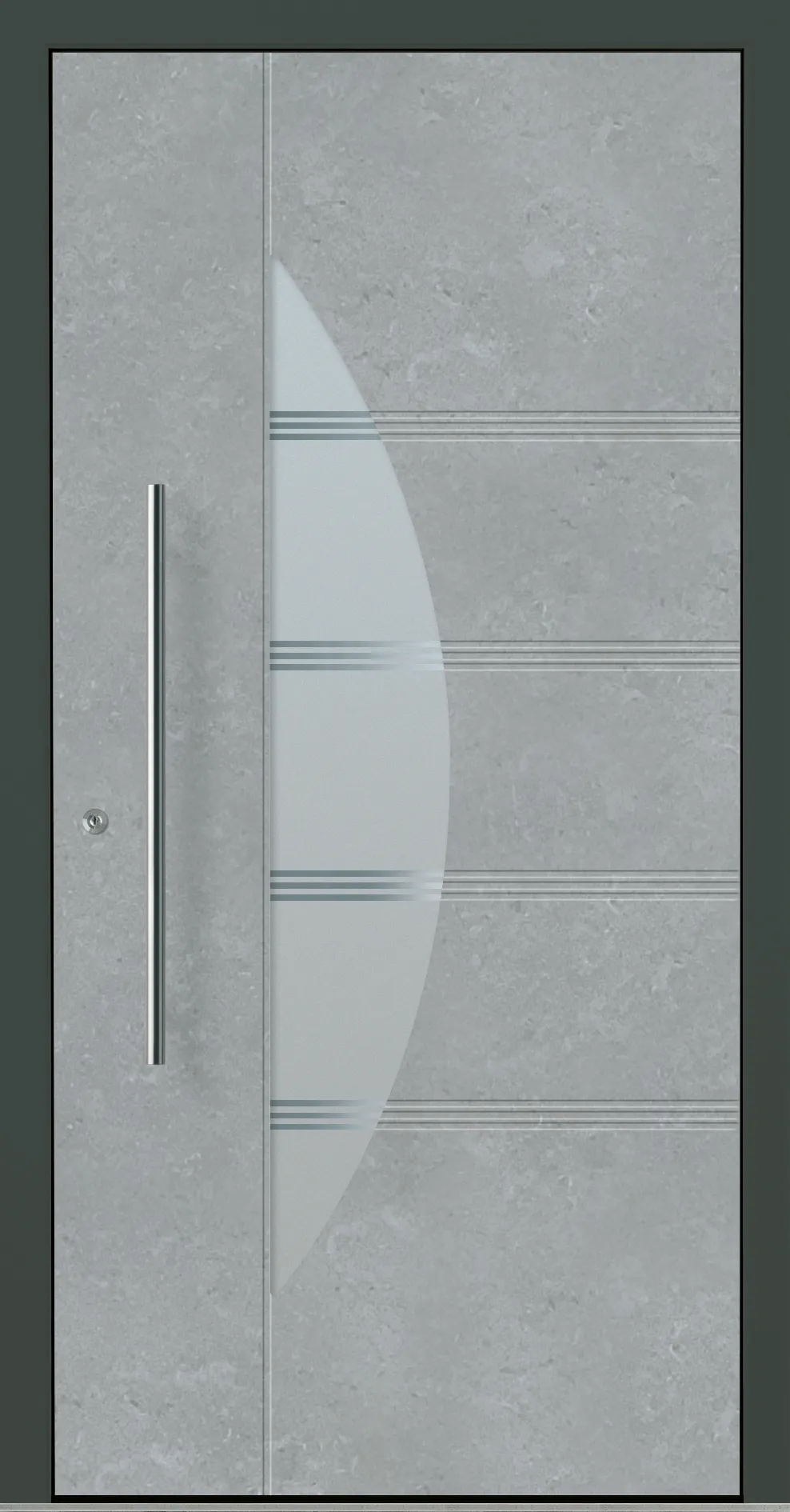 Aluminium-Haustür OptiDoor Design 30912D