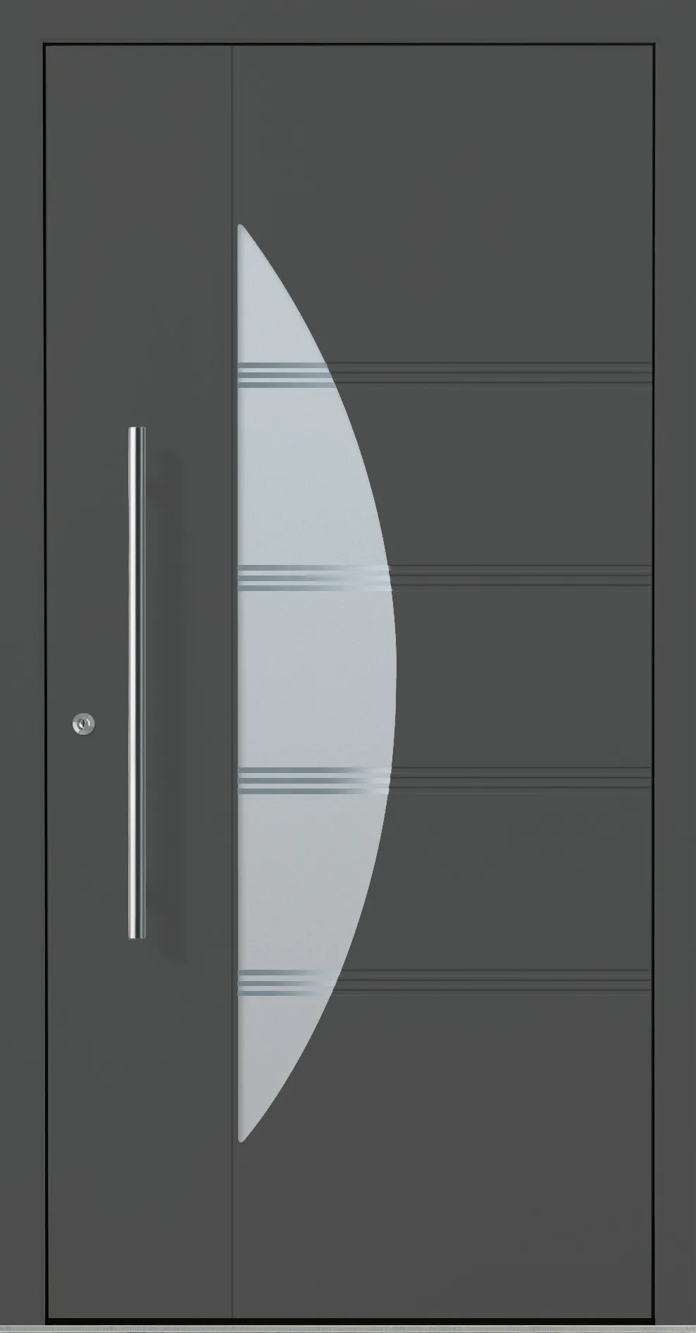 Aluminium-Haustür OptiDoor Design 30912D