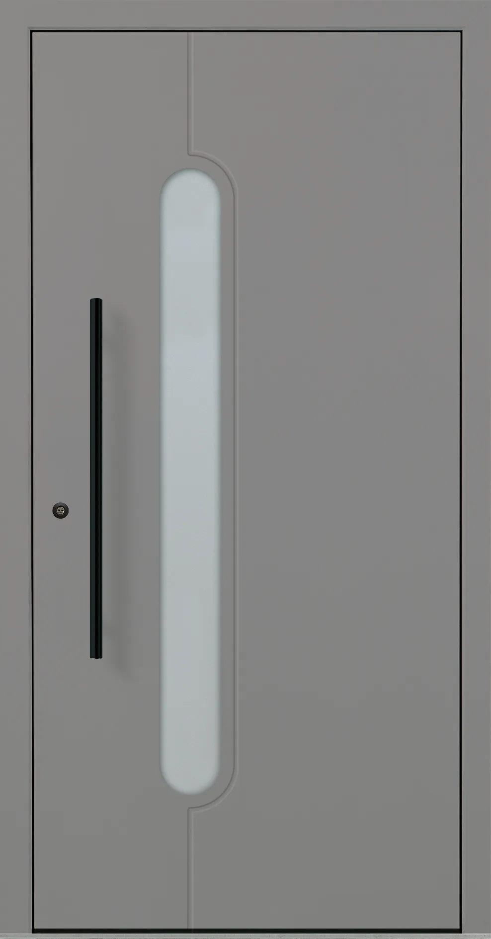 Aluminium-Haustür OptiDoor Blackline 32900D