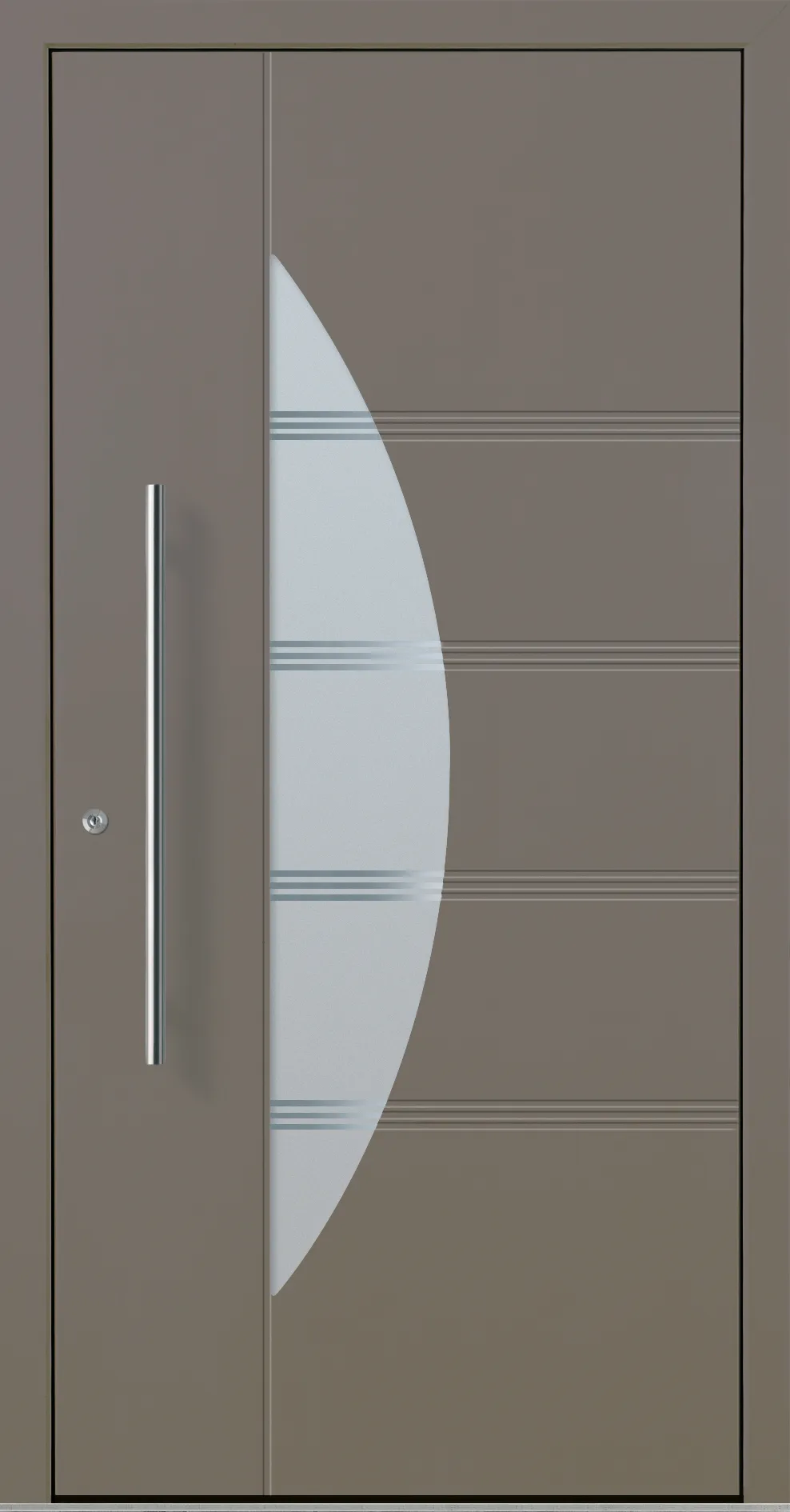 Aluminium-Haustür OptiDoor Design 30912D