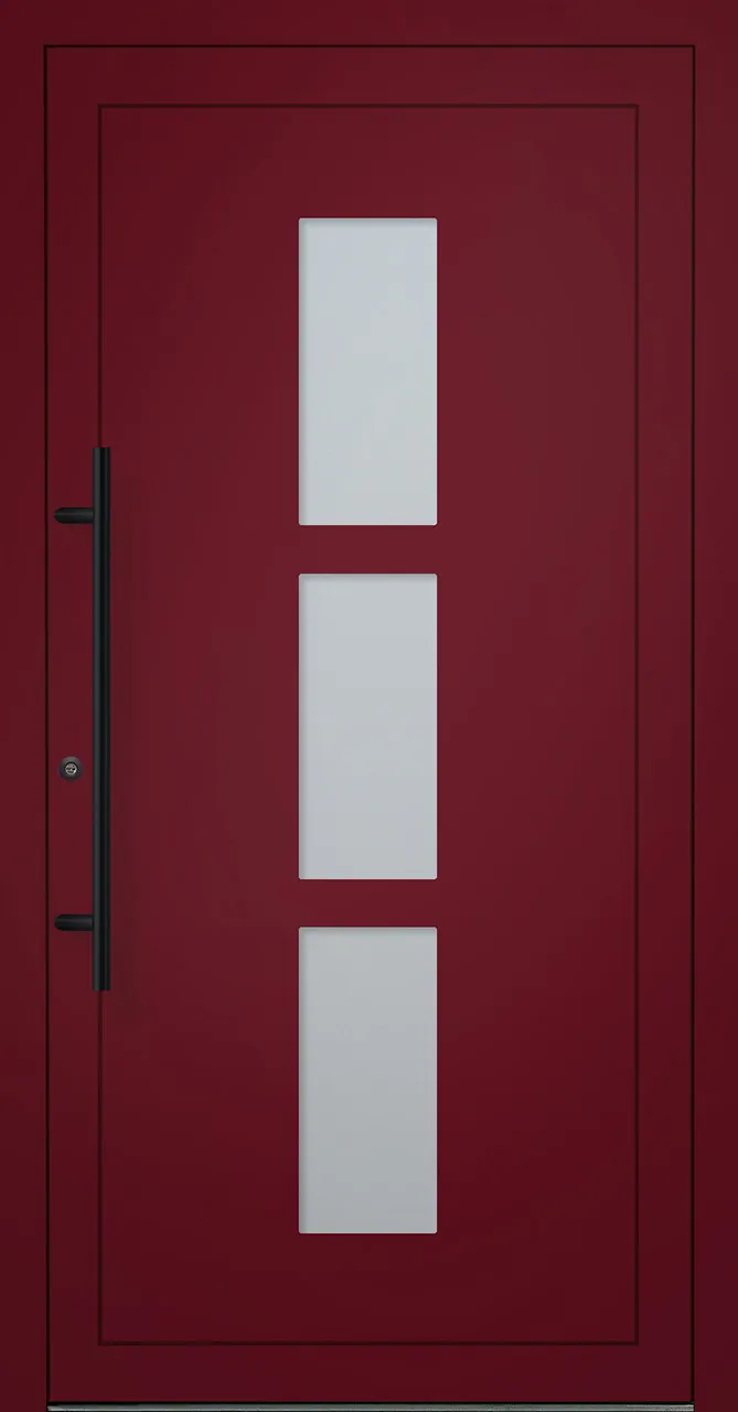 Aluminium-Haustür OptiDoor Power Blackline 38112P
