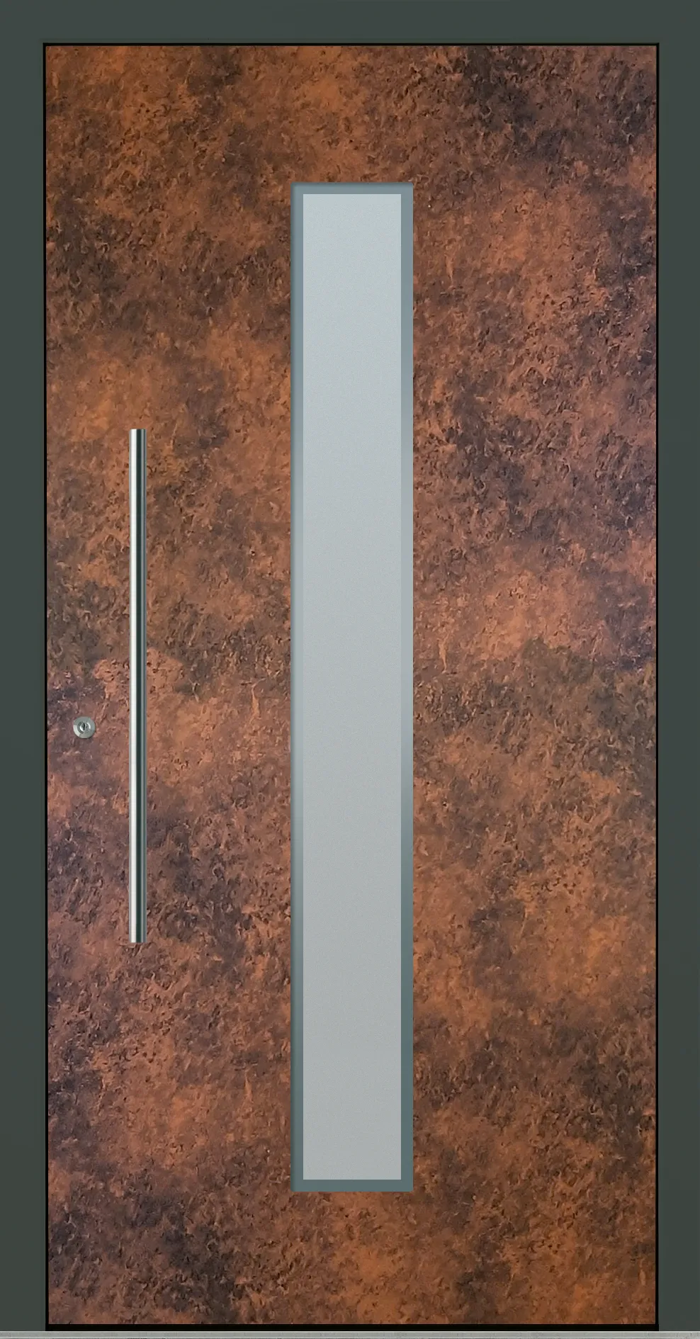 Aluminium-Haustür OptiDoor Design 32105D