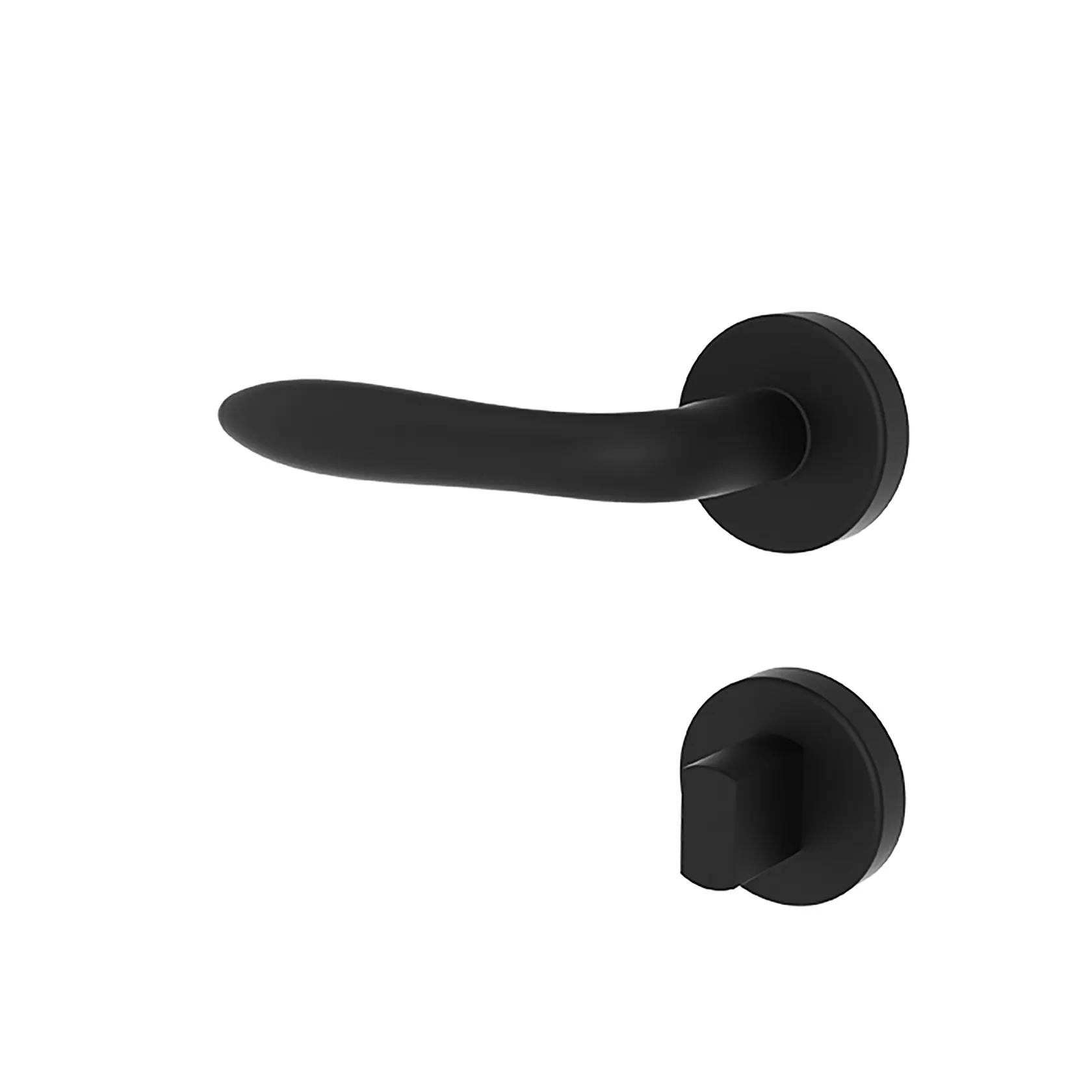 Türgriff Eleganto 5 Schwarz matt