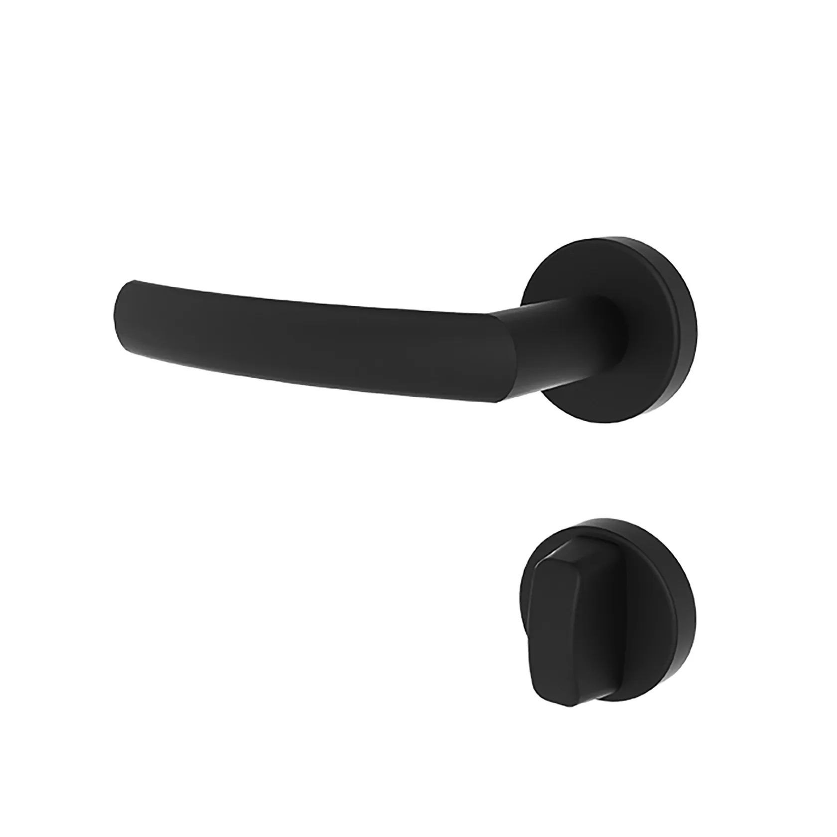 Türgriff Eleganto 906 Schwarz matt