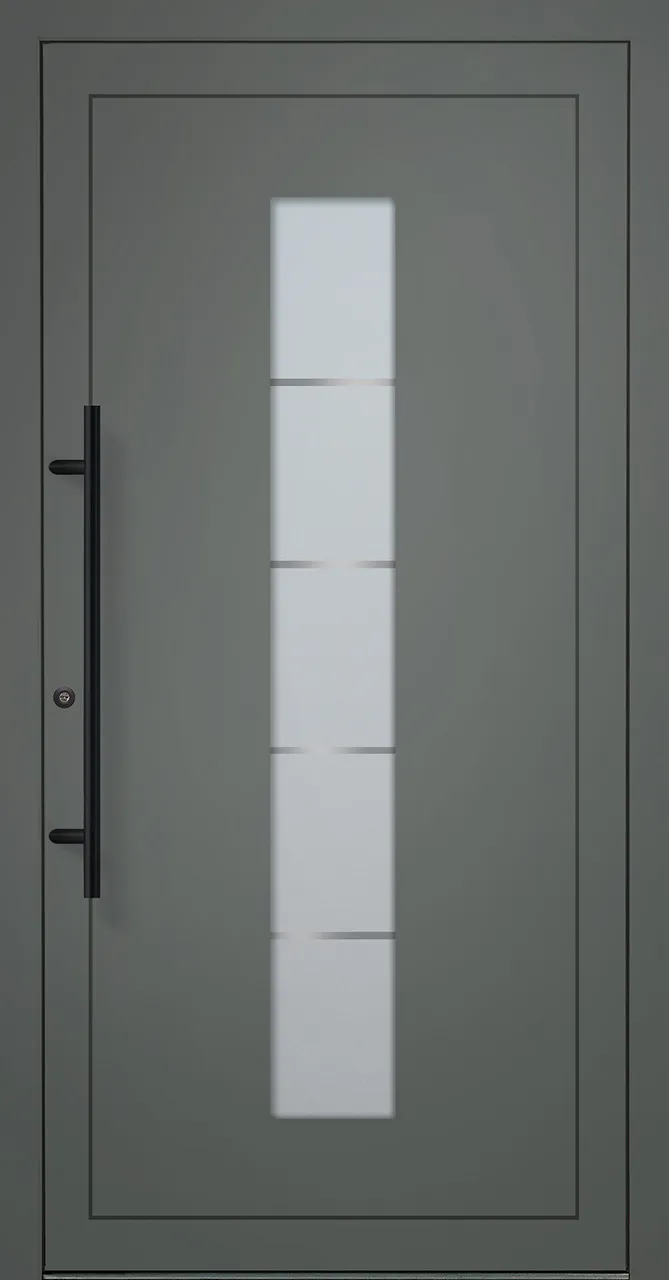 Aluminium-Haustür OptiDoor Exclusiv Blackline 38441E