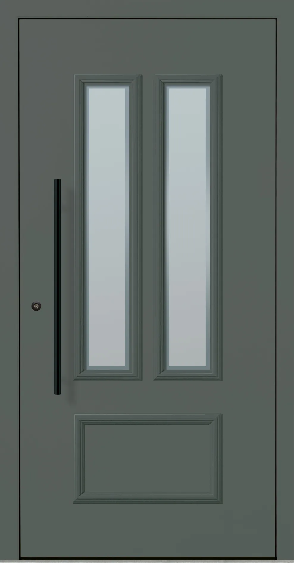 Aluminium-Haustür OptiDoor Blackline 32778D