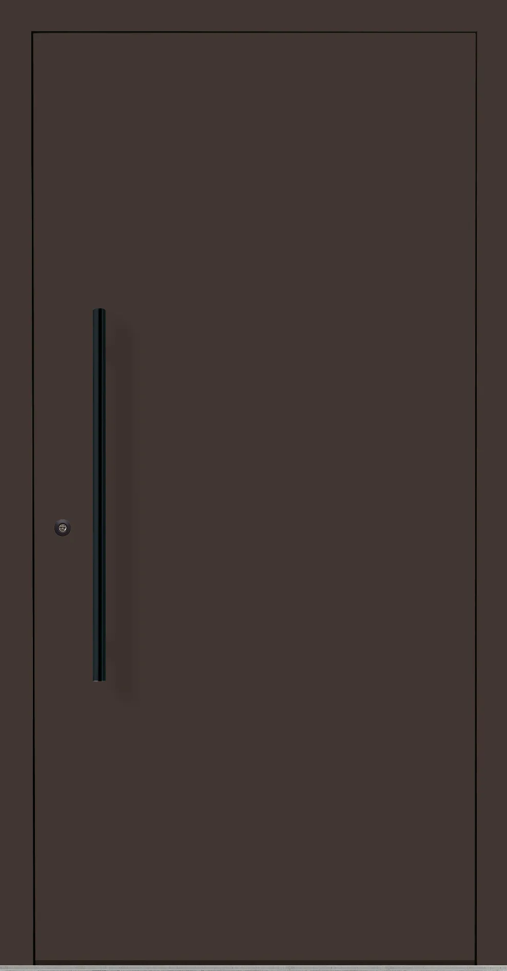 Aluminium-Haustür OptiDoor Blackline 32500D