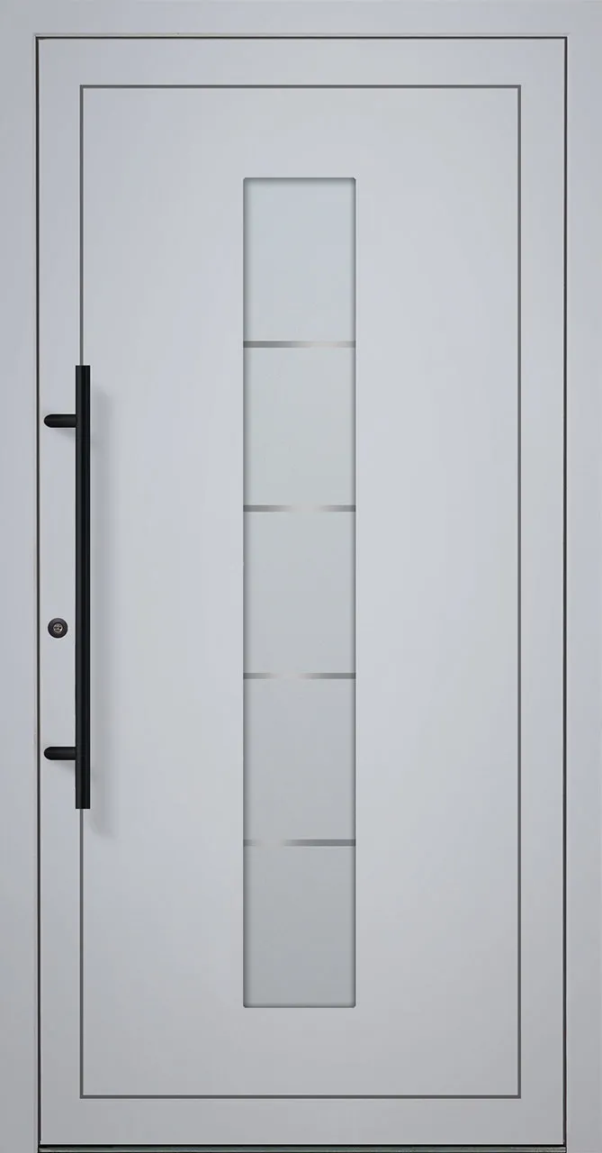 Aluminium-Haustür OptiDoor Power Blackline 38441P