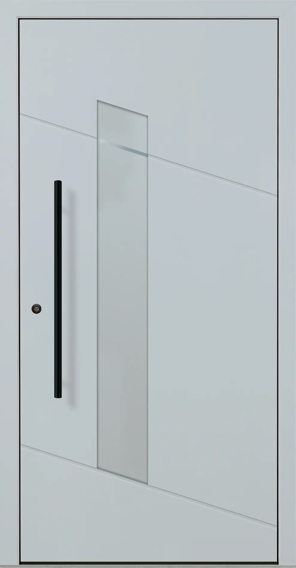 Aluminium-Haustür OptiDoor Blackline 32588D