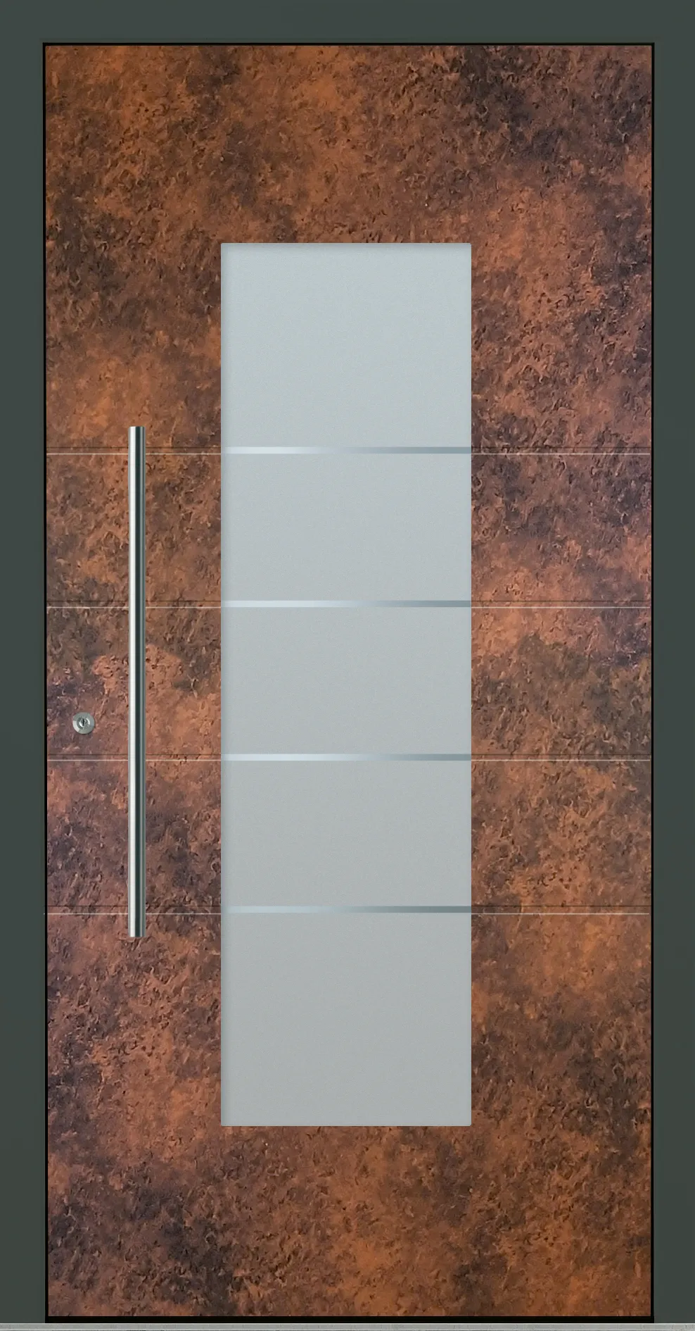 Aluminium-Haustür OptiDoor Design 30481D