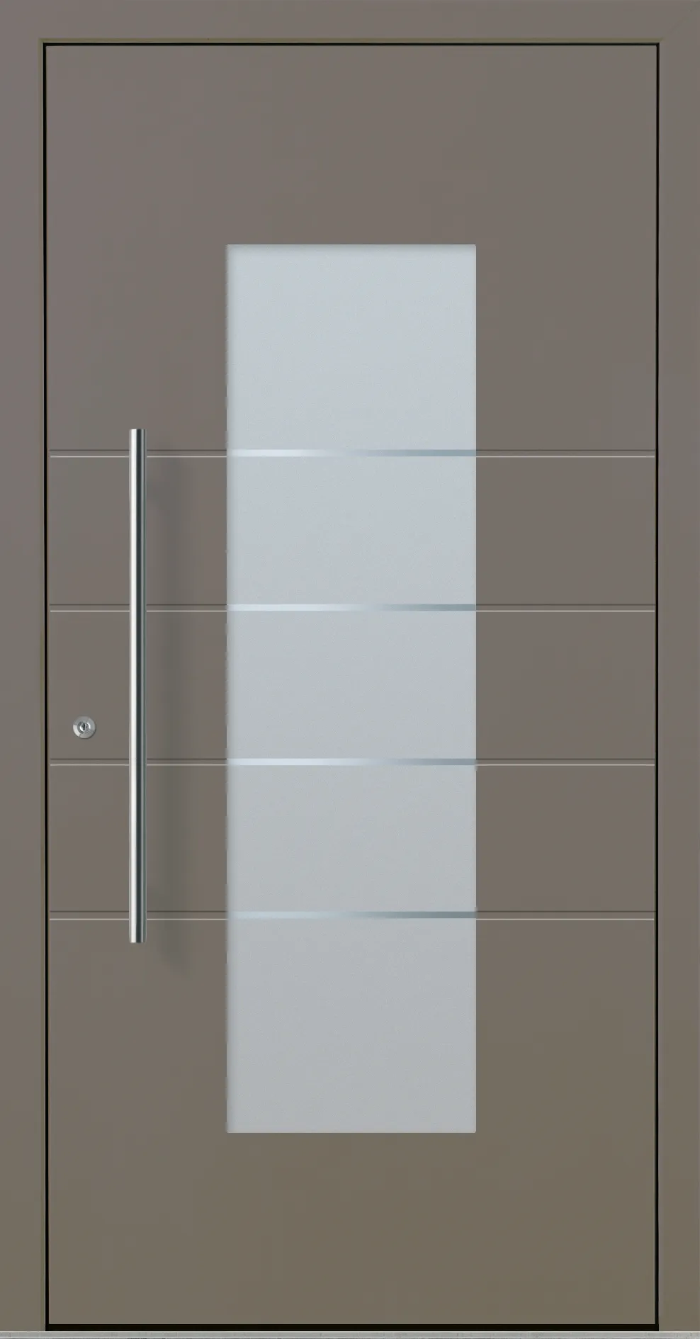 Aluminium-Haustür OptiDoor Design 30481D