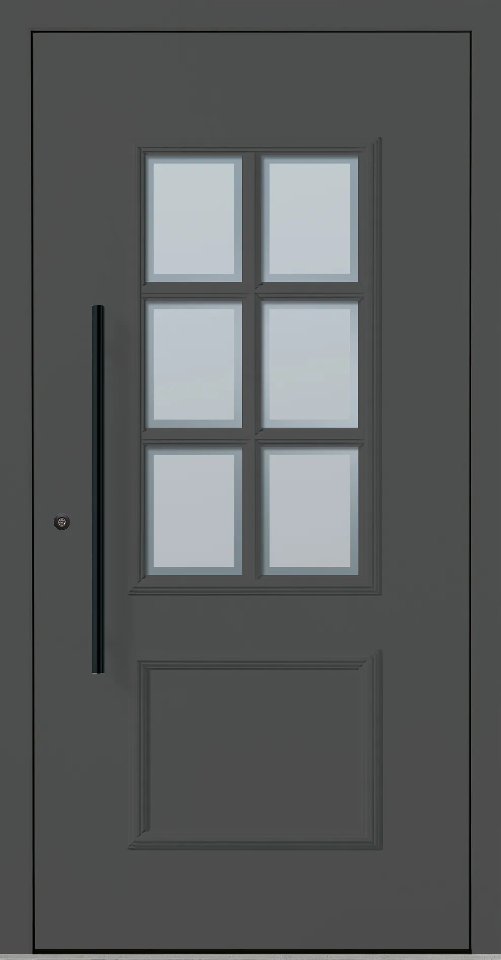 Aluminium-Haustür OptiDoor Blackline 31120D