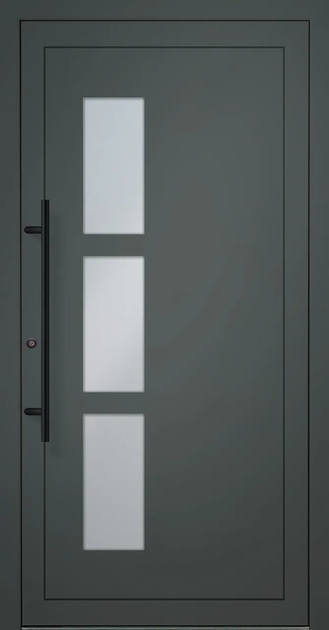 Aluminium-Haustür OptiDoor Power Blackline 38504P