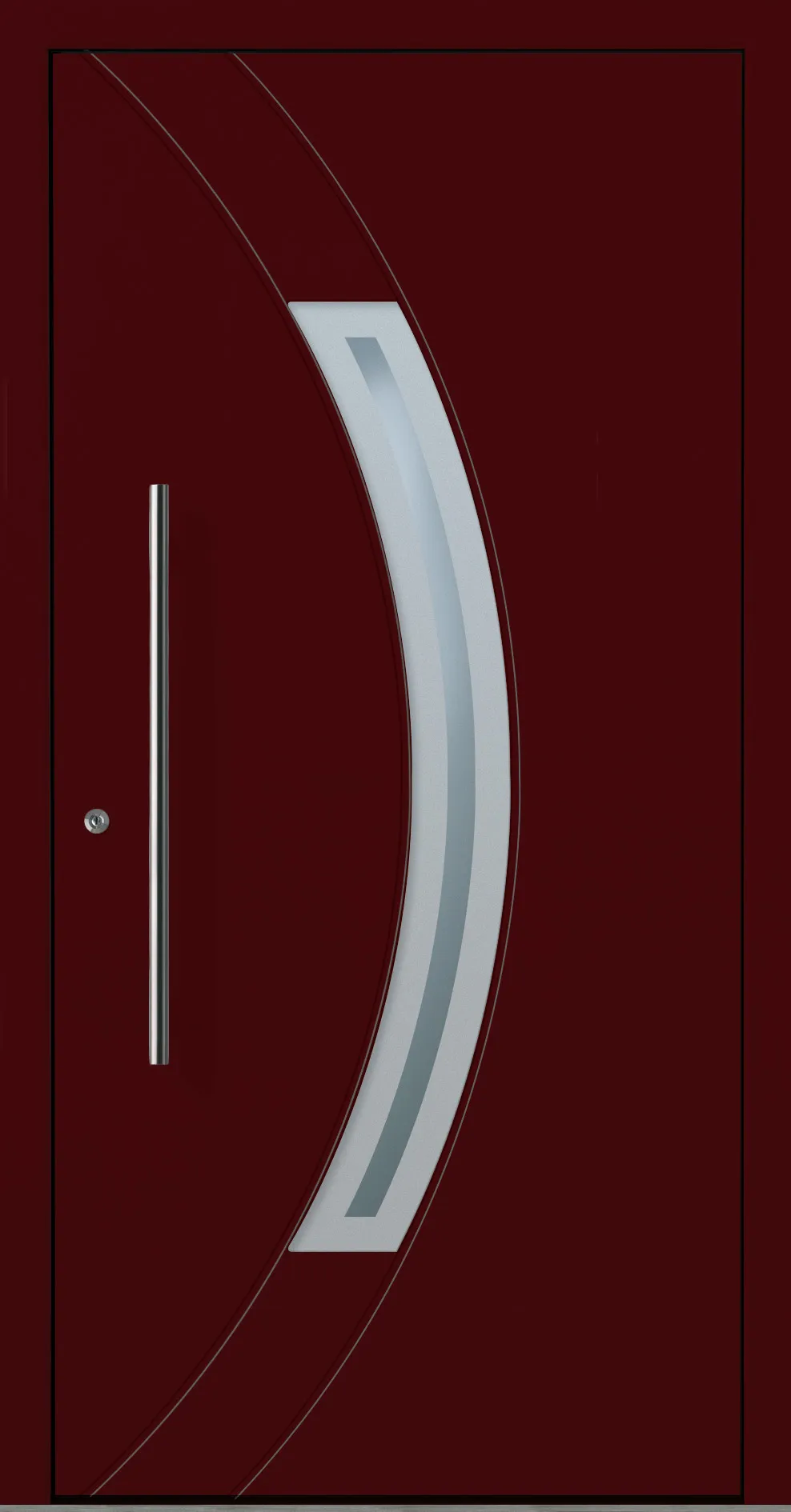 Aluminium-Haustür OptiDoor Design 32110D