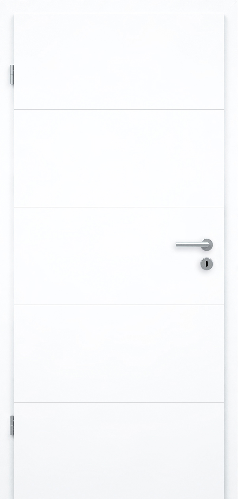 Design-Innentür Artico Linea 5 Weißlack neo