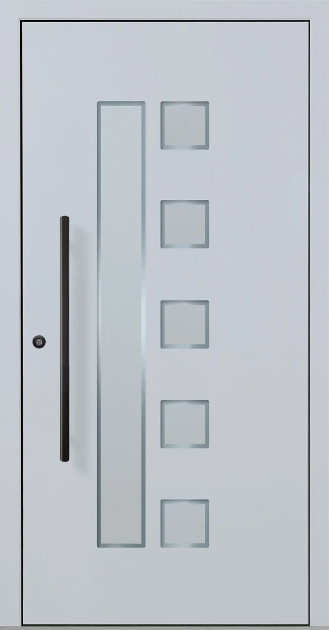 Aluminium-Haustür OptiDoor Blackline 30600D