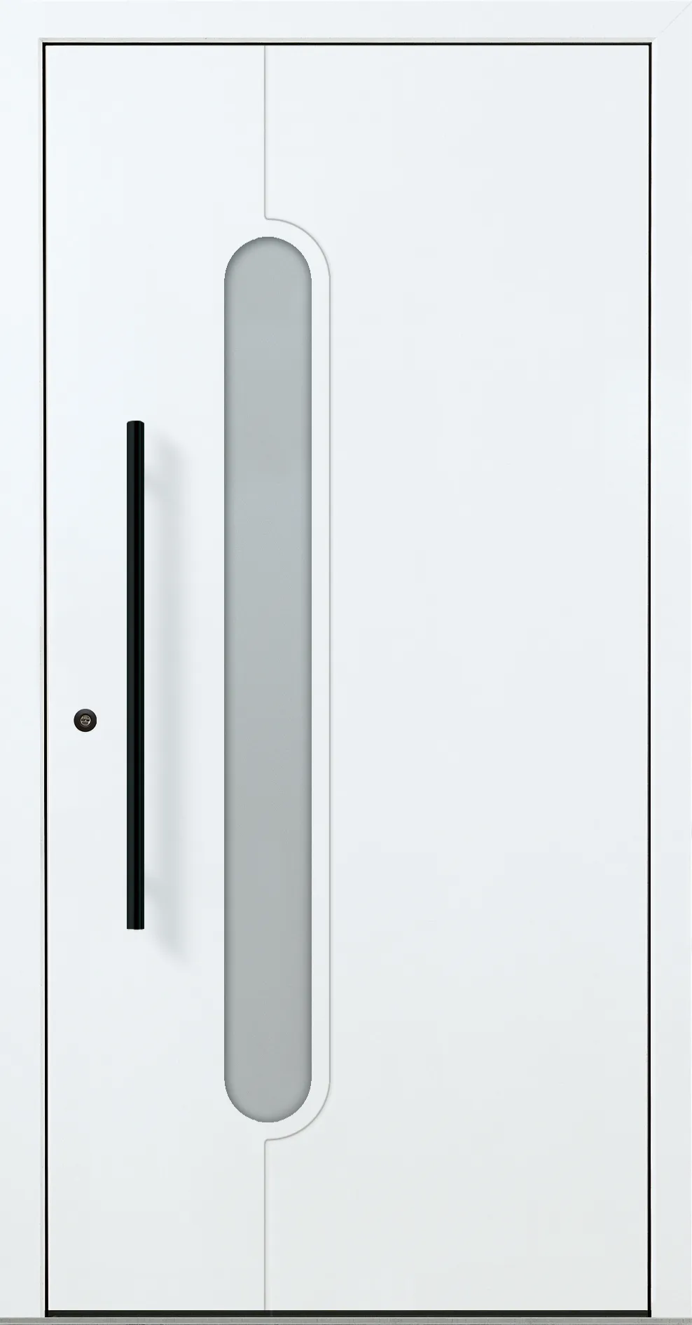 Aluminium-Haustür OptiDoor Blackline 32900D