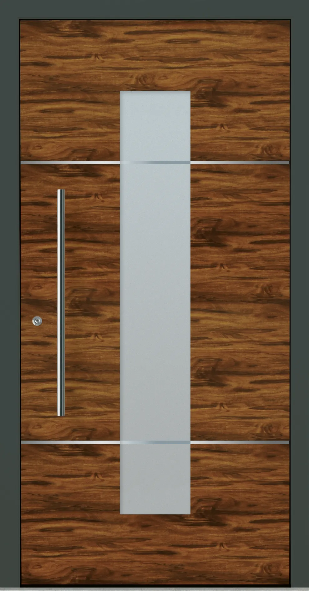 Aluminium-Haustür OptiDoor Design 32112D