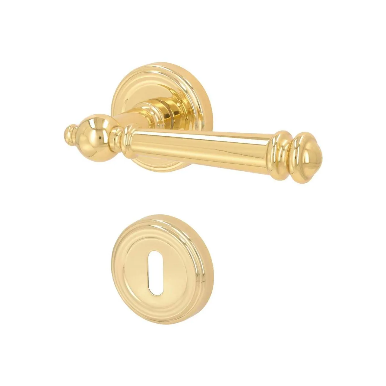 Türgriff Eleganto 596 Messing poliert