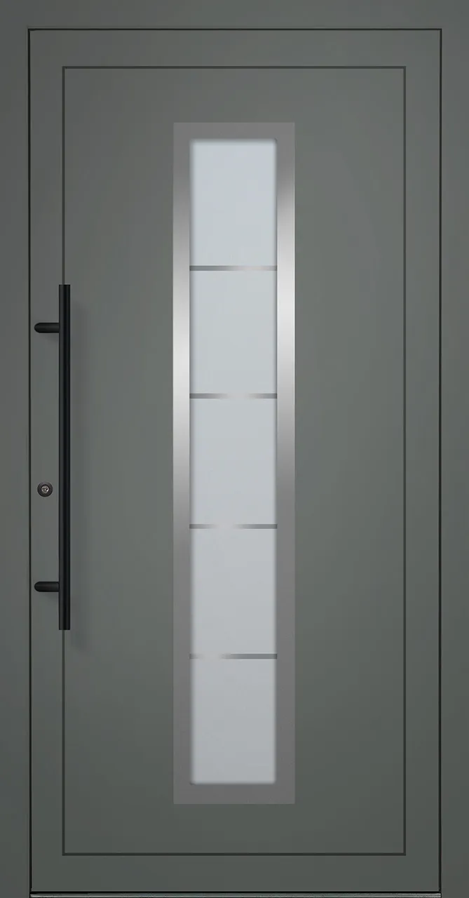Aluminium-Haustür OptiDoor Power Blackline 38449P