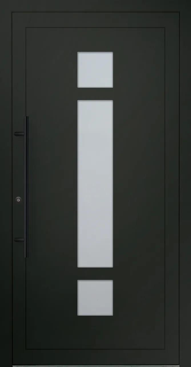 Aluminium-Haustür OptiDoor Exclusiv Blackline 38660E