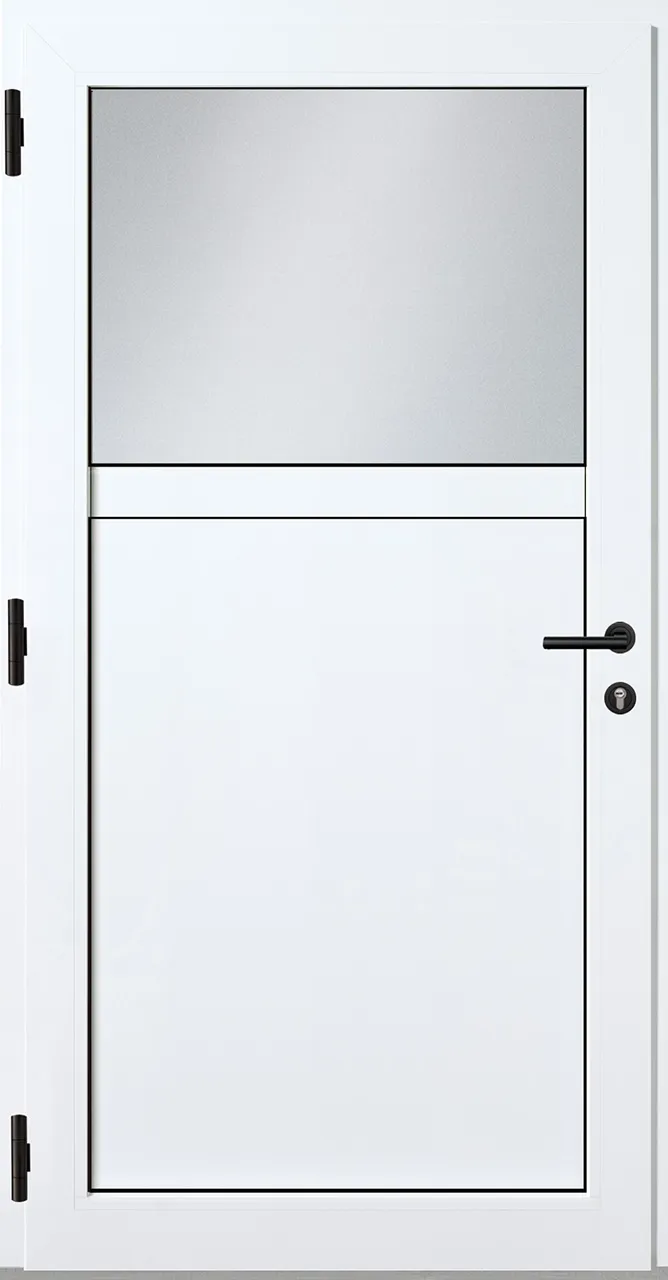 Aluminium-Haustür OptiDoor Power Blackline 38003P