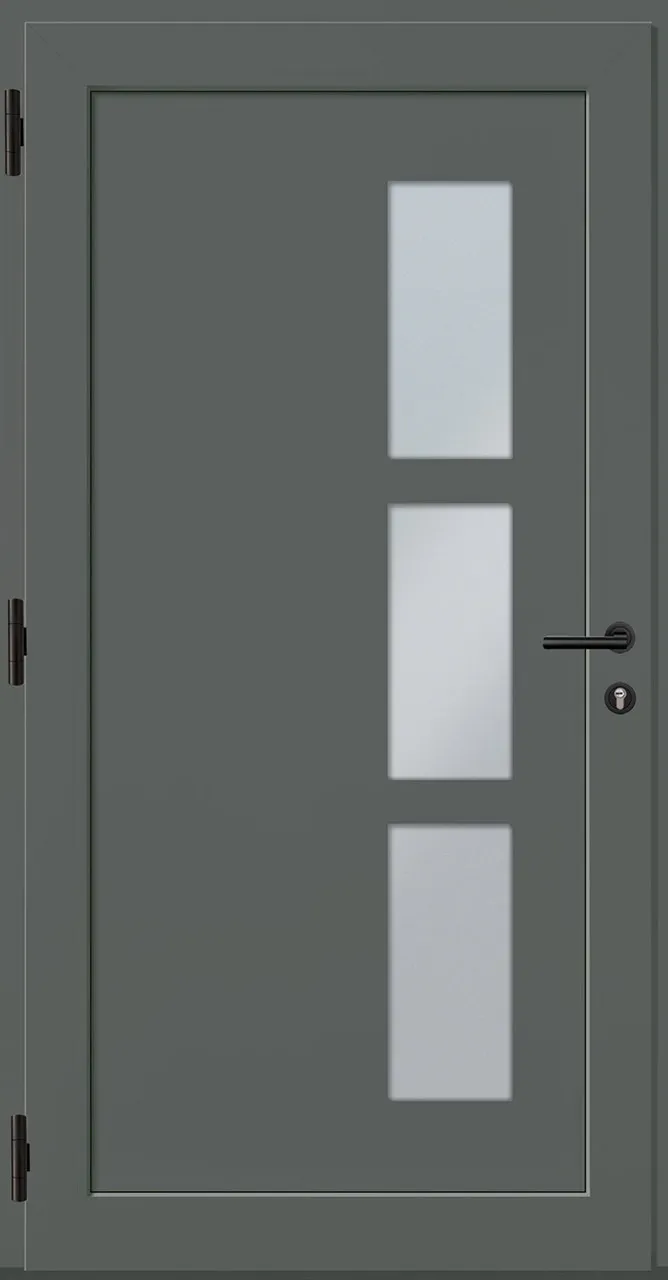 Aluminium-Haustür OptiDoor Exclusiv Blackline 38504E