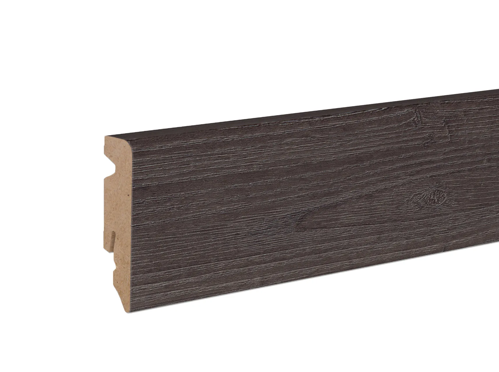 Design-Fußleiste 58/15 MDF Fumo