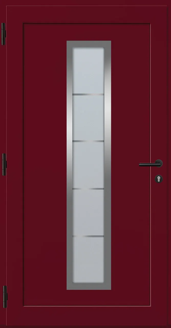 Aluminium-Haustür OptiDoor Power Blackline 38449P