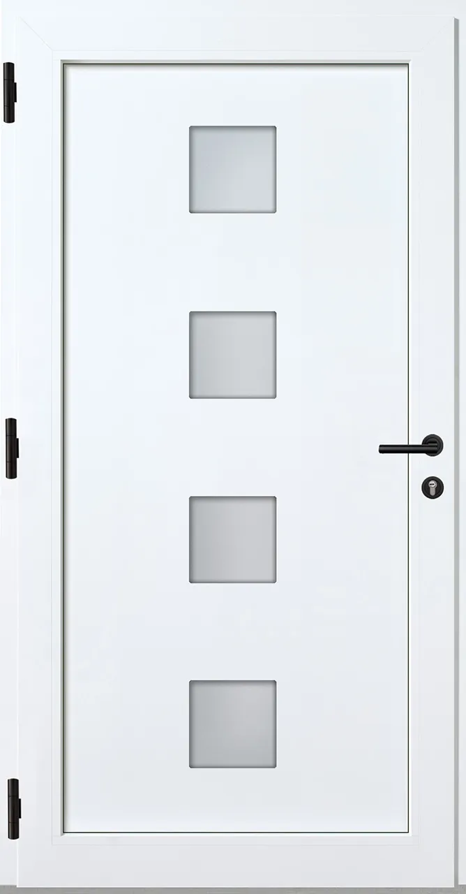 Aluminium-Haustür OptiDoor Power Blackline 38608P