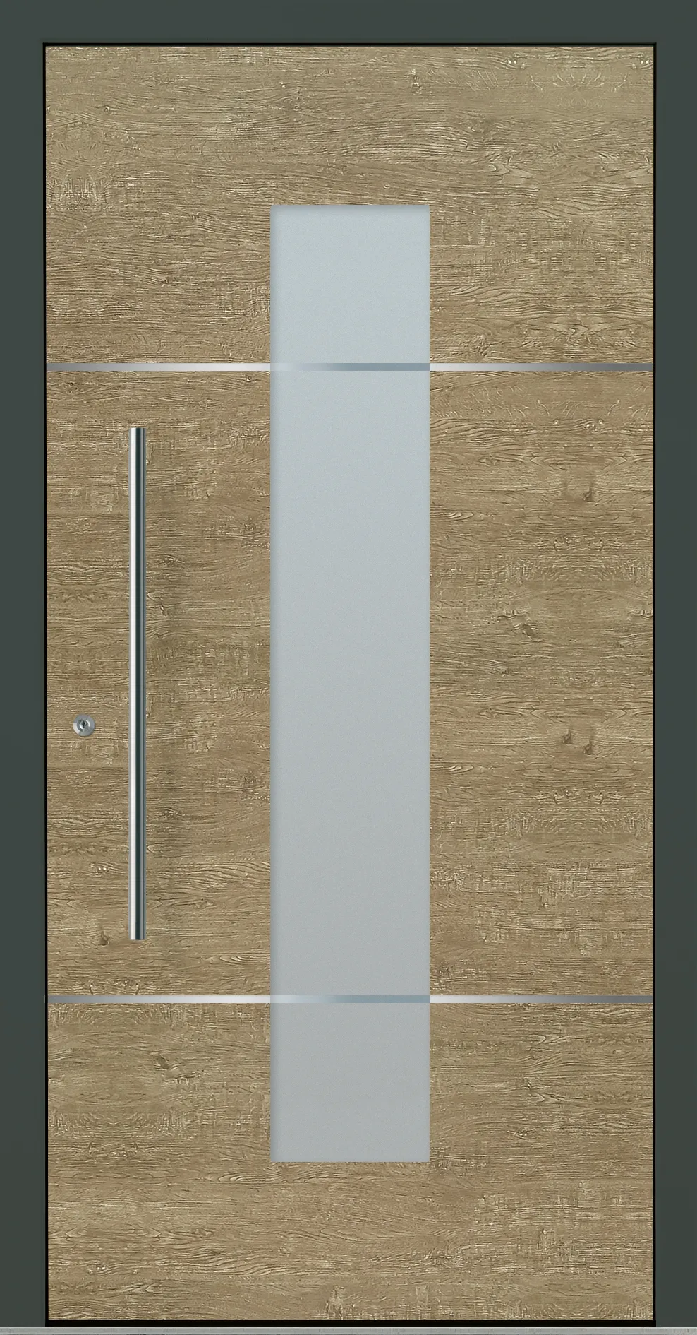 Aluminium-Haustür OptiDoor Design 32112D