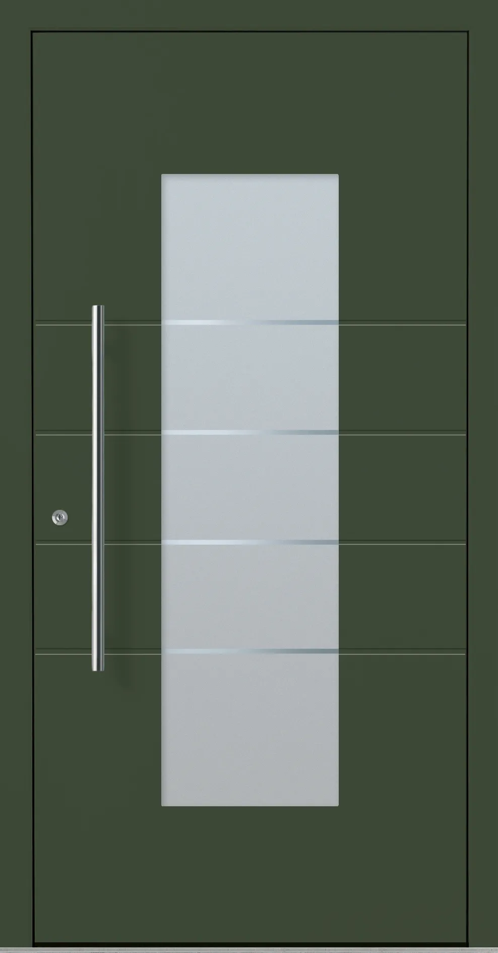 Aluminium-Haustür OptiDoor Design 30481D