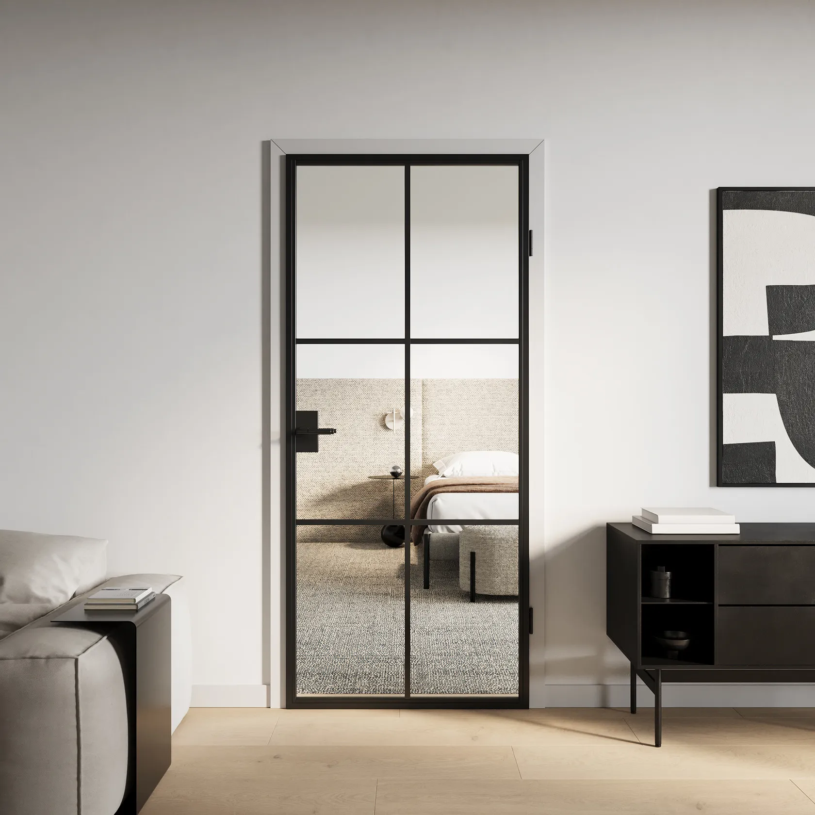 Stahl-Lofttür Smart Steel 6