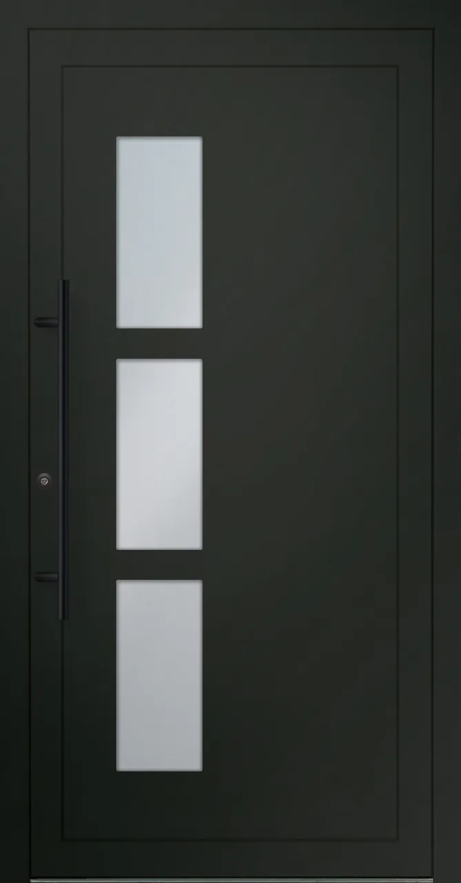 Aluminium-Haustür OptiDoor Power Blackline 38504P