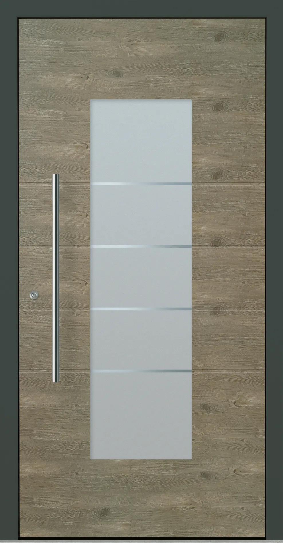 Aluminium-Haustür OptiDoor Design 30481D
