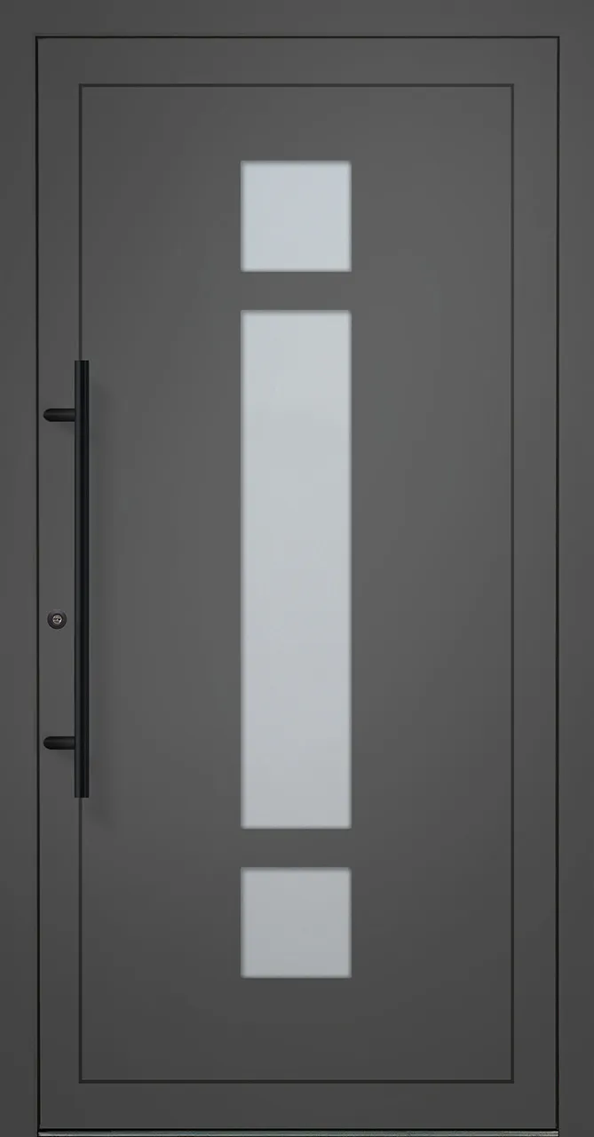 Aluminium-Haustür OptiDoor Exclusiv Blackline 38660E