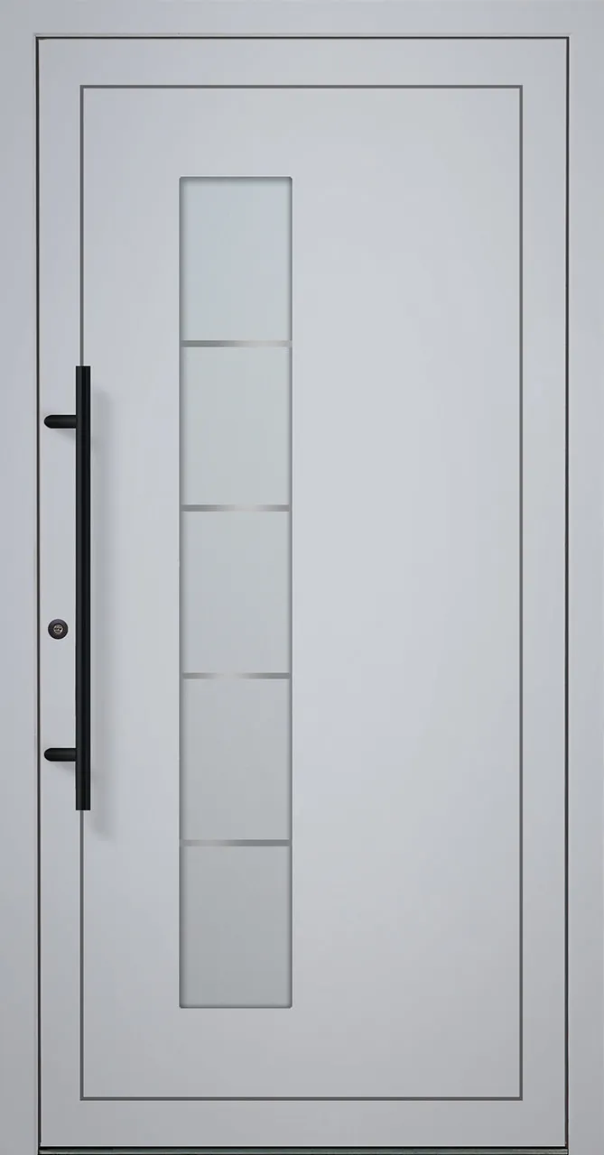 Aluminium-Haustür OptiDoor Exclusiv Blackline 38711E