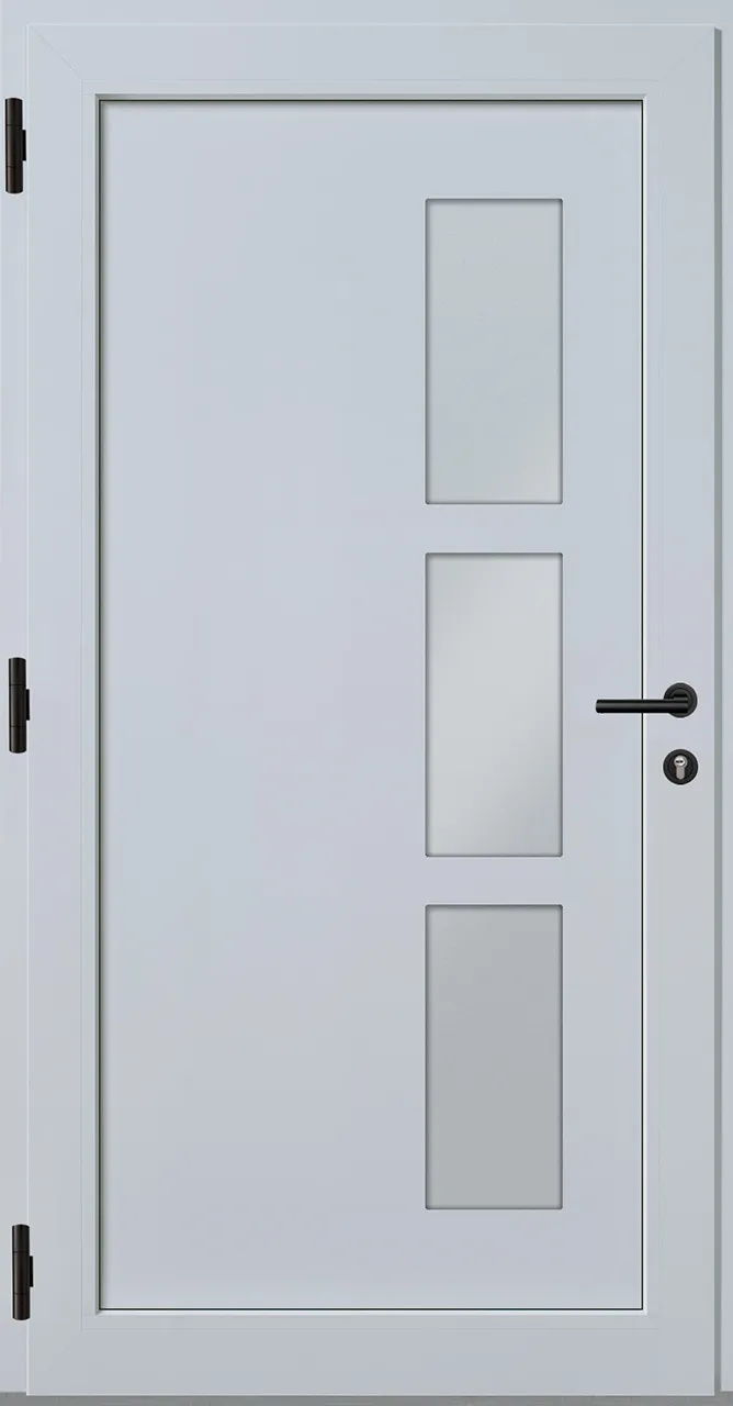 Aluminium-Haustür OptiDoor Exclusiv Blackline 38504E