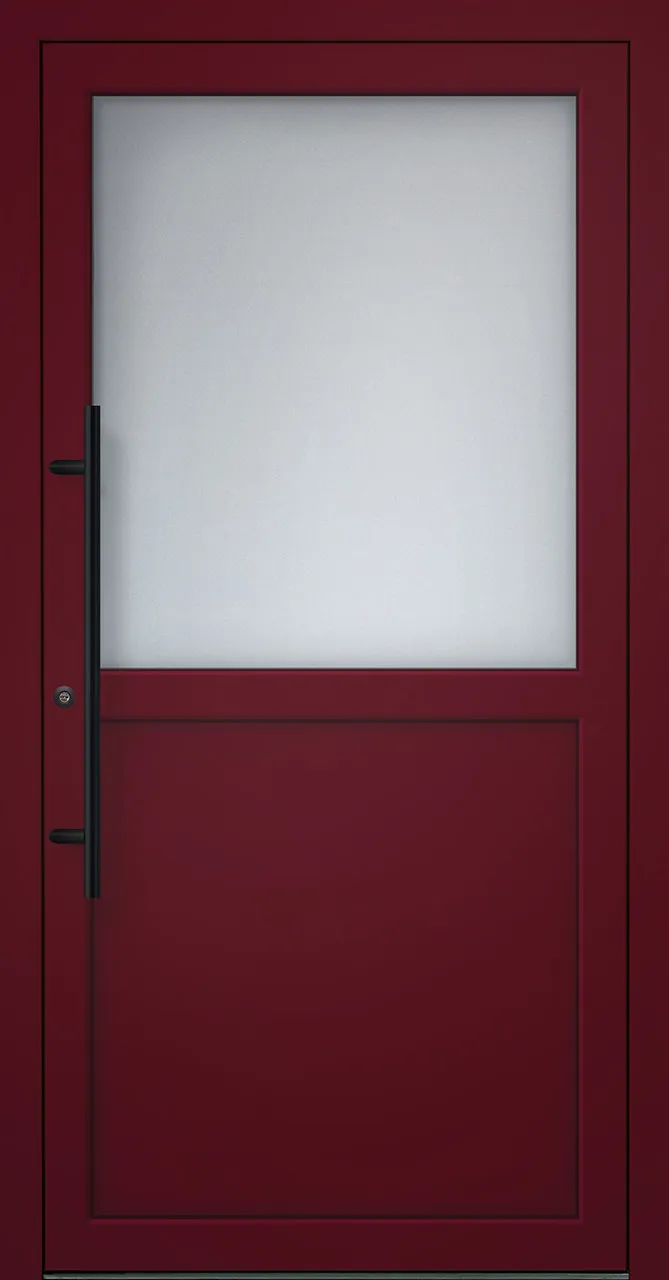 Aluminium-Haustür OptiDoor Power Blackline 38002P