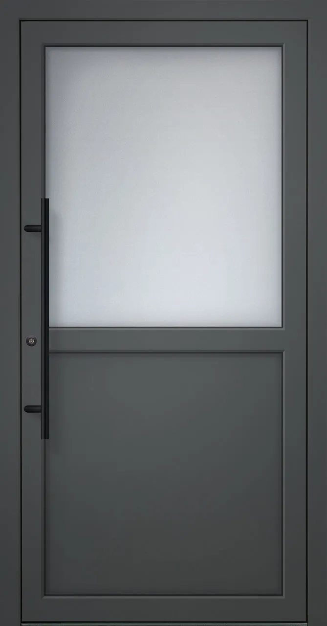 Aluminium-Haustür OptiDoor Power Blackline 38002P