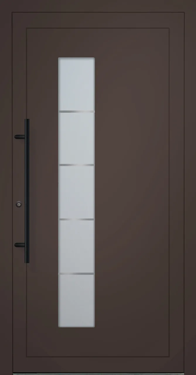 Aluminium-Haustür OptiDoor Exclusiv Blackline 38711E