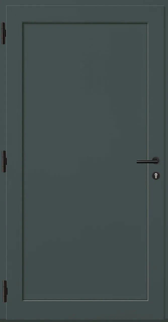 Aluminium-Haustür OptiDoor Power Blackline 38800P