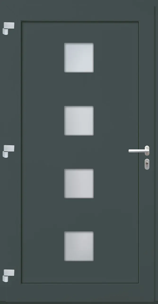 Aluminium-Haustür OptiDoor Power Trendline 38608P