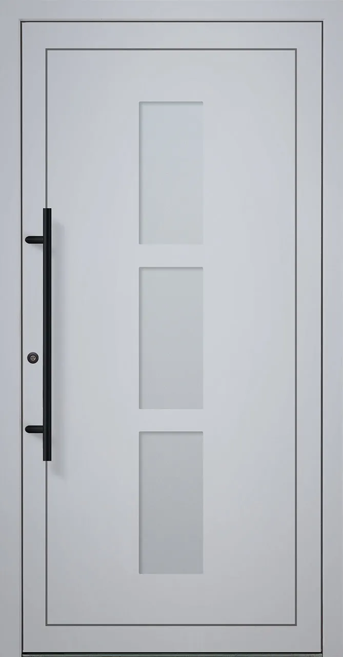 Aluminium-Haustür OptiDoor Power Blackline 38112P