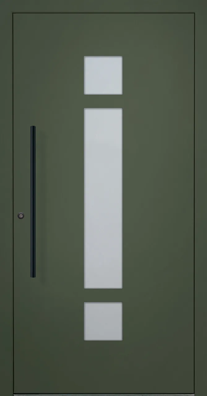 Aluminium-Haustür OptiDoor Power Blackline 38660P