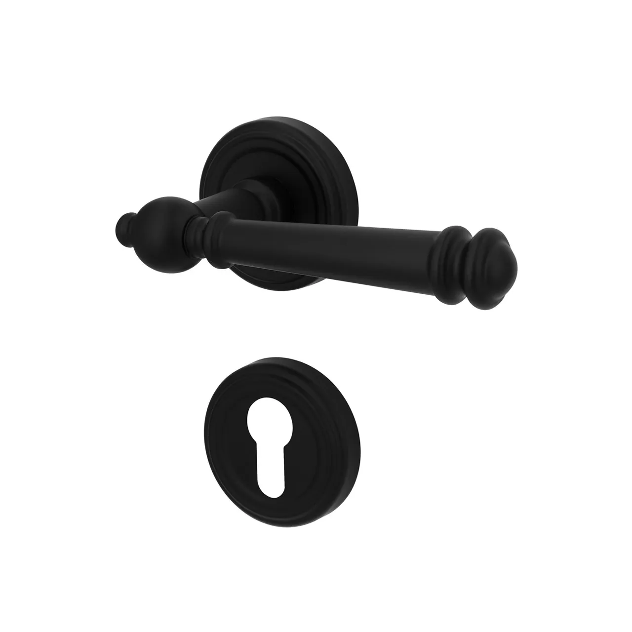 Türgriff Eleganto 591 Schwarz matt