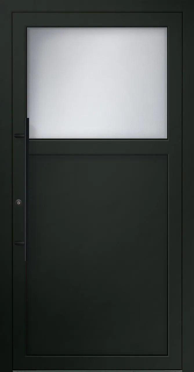 Aluminium-Haustür OptiDoor Exclusiv Blackline 38003E